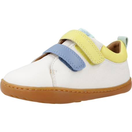 Derbies bébé garçon en cuir sella houston coast/pat Blanc 4 - vertbaudet enfant 