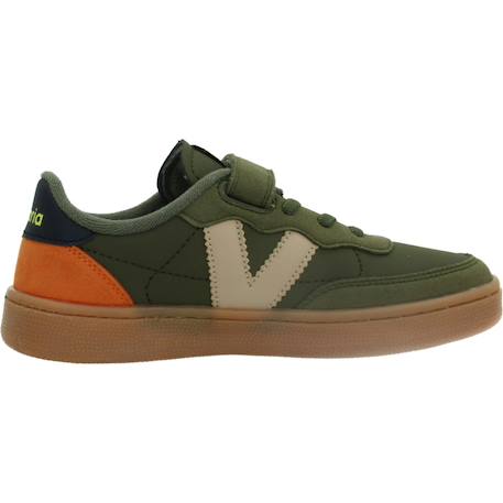 Basket garçon modèle 1256106v Vert kaki 1 - vertbaudet enfant 