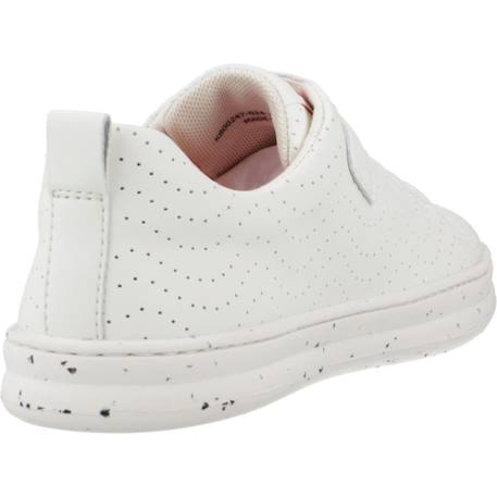 Baskets enfant garçon en cuir runner four Blanc 3 - vertbaudet enfant 