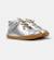 Baskets cuir peu cami Argent 120 2 - vertbaudet enfant 