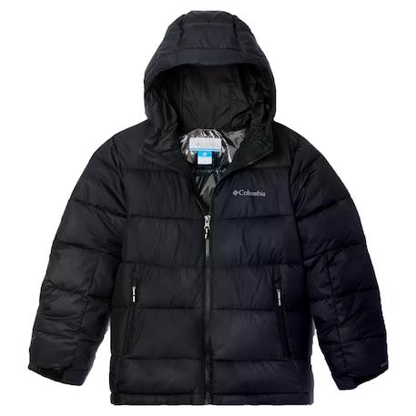 Veste enfant garçon à capuche pike lake ii Noir 010+Rouge 845 4 - vertbaudet enfant 