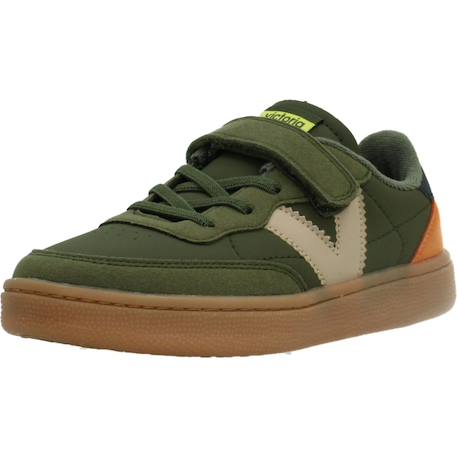 Basket garçon modèle 1256106v Vert kaki 4 - vertbaudet enfant 
