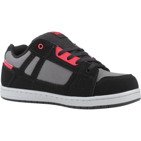 Baskets enfant garçon en cuir garçon cuir Bleu 410+Gris 008 11 - vertbaudet enfant 