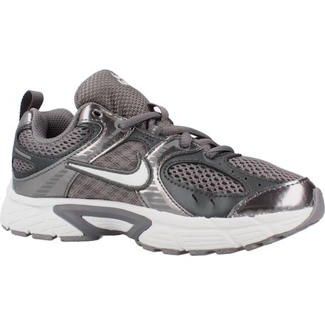 Basket garçon modèle v5 rnr lace ps Blanc+Gris 007 11 - vertbaudet enfant 