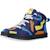 Derbies enfant garçon en cuir tws Bleu 4 - vertbaudet enfant 