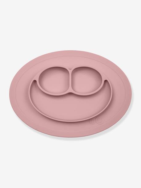 Set de table tout-en-un avec assiette Mini mat en silicone ROSE 2 - vertbaudet enfant 