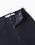 Pantalon à coupe droite en velours côtelé Beige+Bleu foncé 6 - vertbaudet enfant 