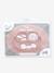 Set de table tout-en-un avec assiette Mini mat en silicone ROSE 3 - vertbaudet enfant 