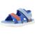 Sandales enfant fille en textile Bleu multi+Bleu multicolore 4 - vertbaudet enfant 