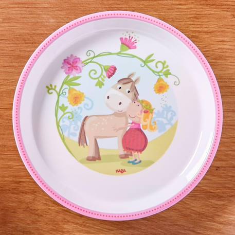 Assiette enfant vicki et pirli Blanc 1 - vertbaudet enfant 
