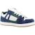 Baskets enfant garçon en cuir garçon cuir Bleu 410+Gris 008 5 - vertbaudet enfant 