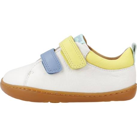 Derbies bébé garçon en cuir sella houston coast/pat Blanc 2 - vertbaudet enfant 