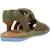 Sandales enfant garçon en cuir bicho Vert 3 - vertbaudet enfant 