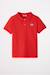 Polo enfant garçon en coton bio salvador Rouge 318 1 - vertbaudet enfant 