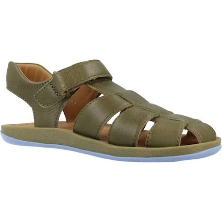 Sandales enfant garçon en cuir bicho Vert 5 - vertbaudet enfant 