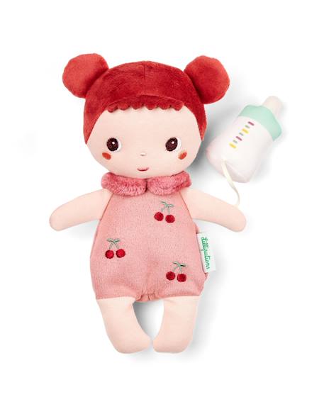 Poupée 21 cm et son couffin Mio Rose franboise 3 - vertbaudet enfant 