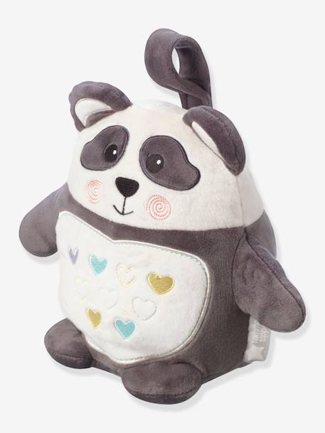 Peluche aide au sommeil rechargeable TOMMEE TIPPEE Pippo le panda Gris anthracite/blanc 3 - vertbaudet enfant 