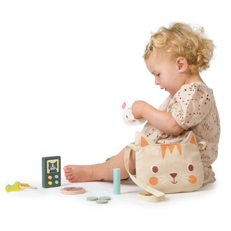 Mon sac à main chat avec accessoires Multicolor 5 - vertbaudet enfant 
