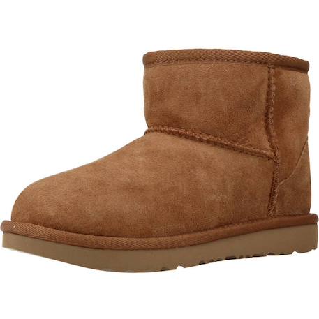 Bottes fille modèle k classic mini ii Beige+Marron 10 - vertbaudet enfant 