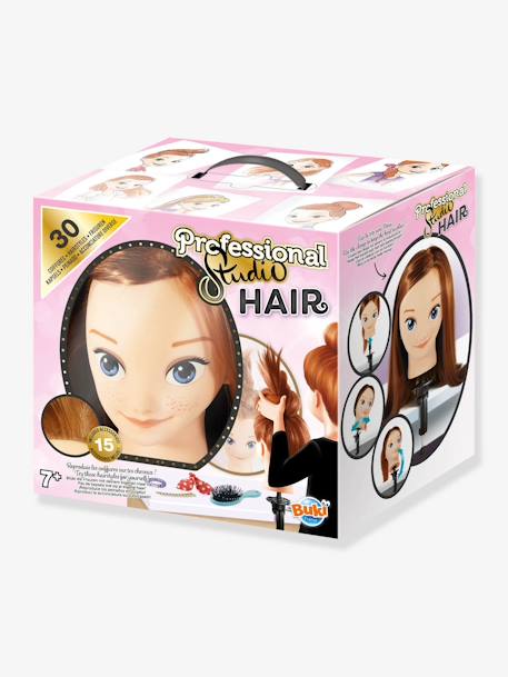 Tête à coiffer avec étau ROSE 2 - vertbaudet enfant 