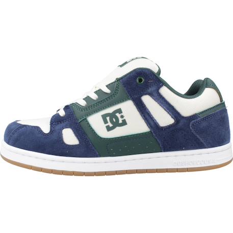 Baskets enfant garçon en cuir garçon cuir Bleu 410+Gris 008 2 - vertbaudet enfant 