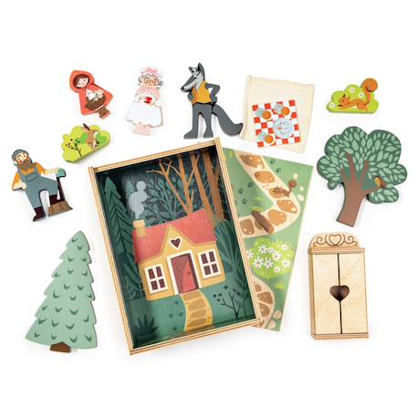 Le petit chaperon rouge - et accessoires Multicolor 2 - vertbaudet enfant 