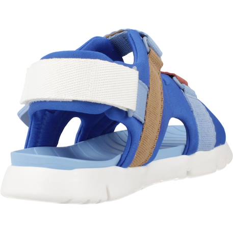 Sandales enfant fille en textile Bleu multi+Bleu multicolore 3 - vertbaudet enfant 