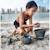 Petite pelle de plage - facile à emporter Cool grey 2 - vertbaudet enfant 