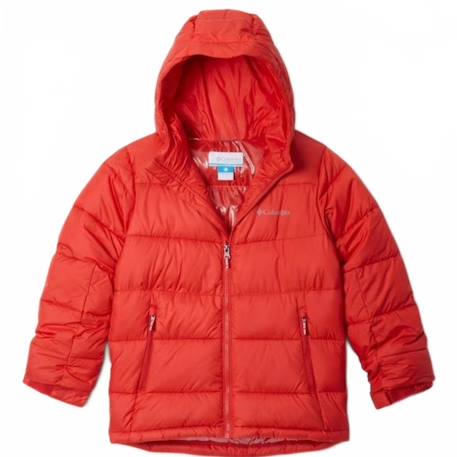 Veste enfant garçon à capuche pike lake ii Noir 010+Rouge 845 8 - vertbaudet enfant 