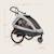 Remorque vélo 2en1 cama pour 2 enfants jusqu’à 6 ans avec fonction poussette tout-terrain Grey graphite+Grey stone 12 - vertbaudet enfant 
