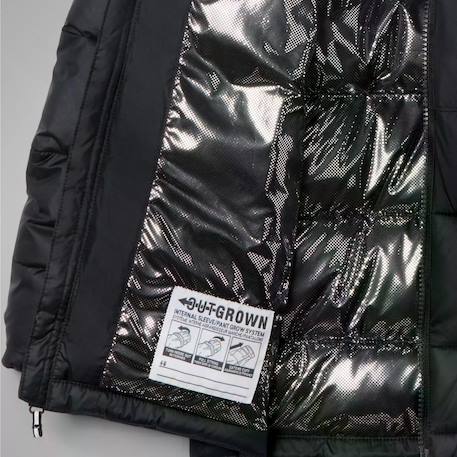 Veste enfant garçon à capuche pike lake ii Noir 010+Rouge 845 3 - vertbaudet enfant 