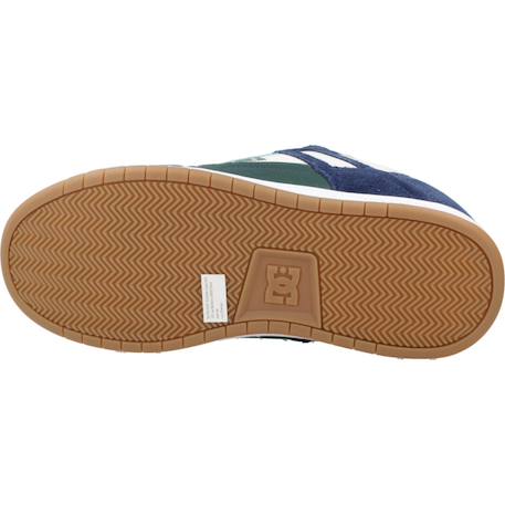 Baskets enfant garçon en cuir garçon cuir Bleu 410+Gris 008 6 - vertbaudet enfant 