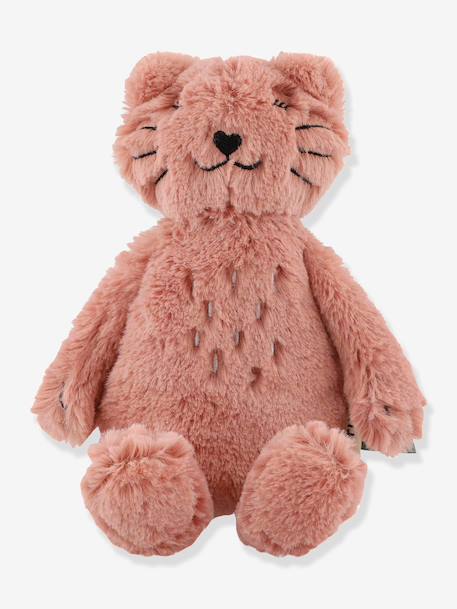 Peluche bébé Mrs. Cat 18 cm rose 1 - vertbaudet enfant 