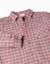Chemise en coton à manches longues à carreaux b&s Beige clair 3 - vertbaudet enfant 