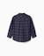 Chemise à manches longues en flanelle à motif à carreaux Bleu foncé+Rouge 2 - vertbaudet enfant 