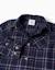 Chemise à manches longues en flanelle à motif à carreaux Bleu foncé+Rouge 3 - vertbaudet enfant 