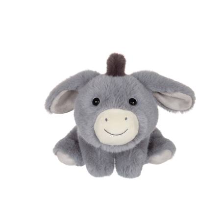 Peluche âne gris - floppy choopy familiers - 22 cm Gris 1 - vertbaudet enfant 