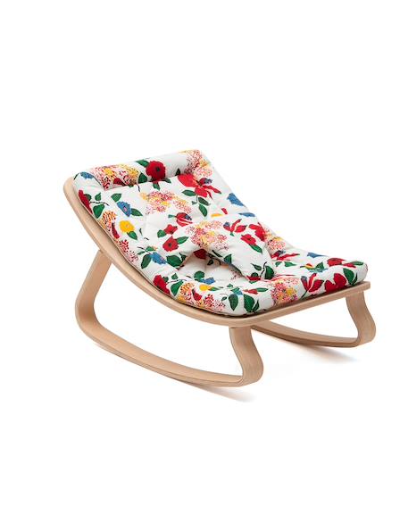 Transat poupée LEVO Doll Fleurs rose+Fleurs rouges 8 - vertbaudet enfant 