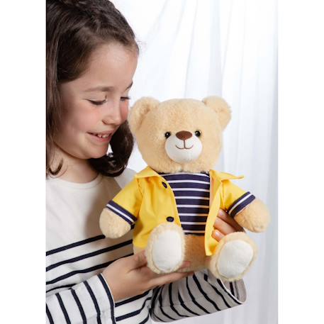 Peluche ours marin ours ciré – 22 cm Jaune 2 - vertbaudet enfant 