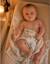 Lot de 3 langes 70x70 cm coton bio Blanc 2 - vertbaudet enfant 