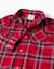 Chemise à manches longues en flanelle à motif à carreaux Bleu foncé+Rouge 6 - vertbaudet enfant 