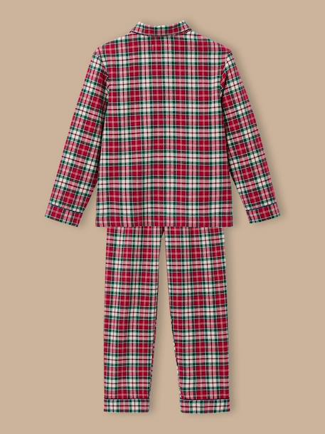 Pyjama grand-père noël garçon Carreaux rouge 5 - vertbaudet enfant 