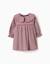 Robe à manches longues en sergé à carreaux b&s Gris clair 1 - vertbaudet enfant 