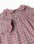 Robe à manches longues en sergé à carreaux b&s Gris clair 3 - vertbaudet enfant 