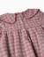 Robe à manches longues en sergé à carreaux b&s Gris clair 3 - vertbaudet enfant 