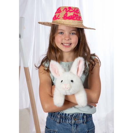 Peluche lapin floppy choopy familiers - 22 cm Creme 2 - vertbaudet enfant 