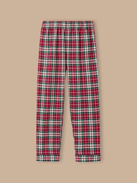 Pyjama grand-père noël garçon Carreaux rouge 4 - vertbaudet enfant 