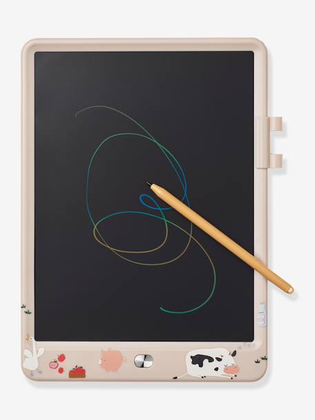 Zora tablette dessin magique 10' beige+bleu+multicolore+rose 3 - vertbaudet enfant 