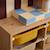 Sora - children's storage unit with 6 storage bins Moutarde+Orange+Vert olive 6 - vertbaudet enfant 