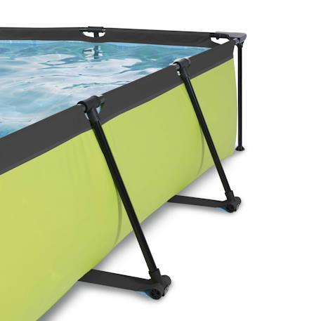 Piscine 300x200x65cm avec voile d'ombrage et pompe filtrante Vert 5 - vertbaudet enfant 
